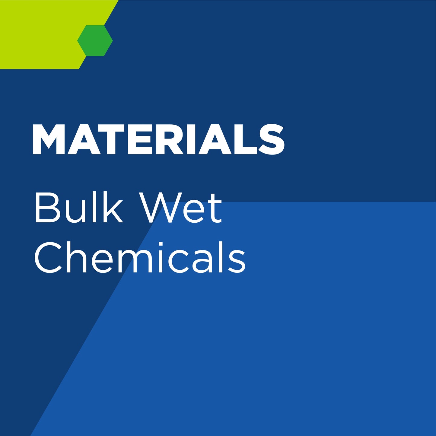 Bulk Wet Chemicals