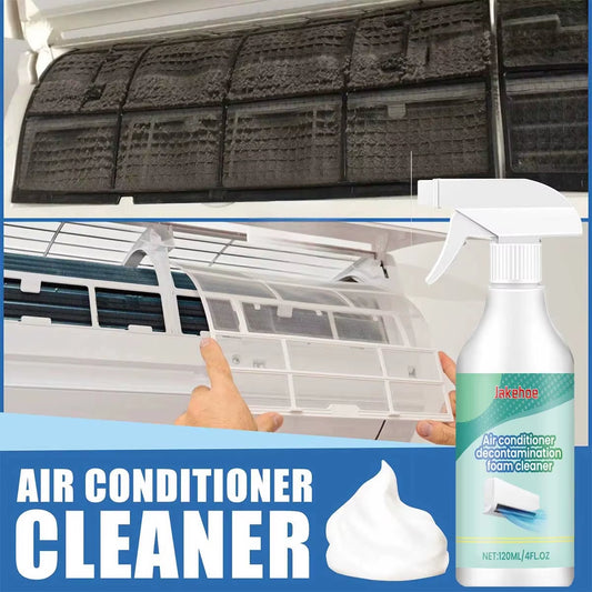 120ML Air Conditioner Foaming Cleaner Spray Deodorizer Professional Household outside Machine Cleaning Foam Spray Deodorizer
