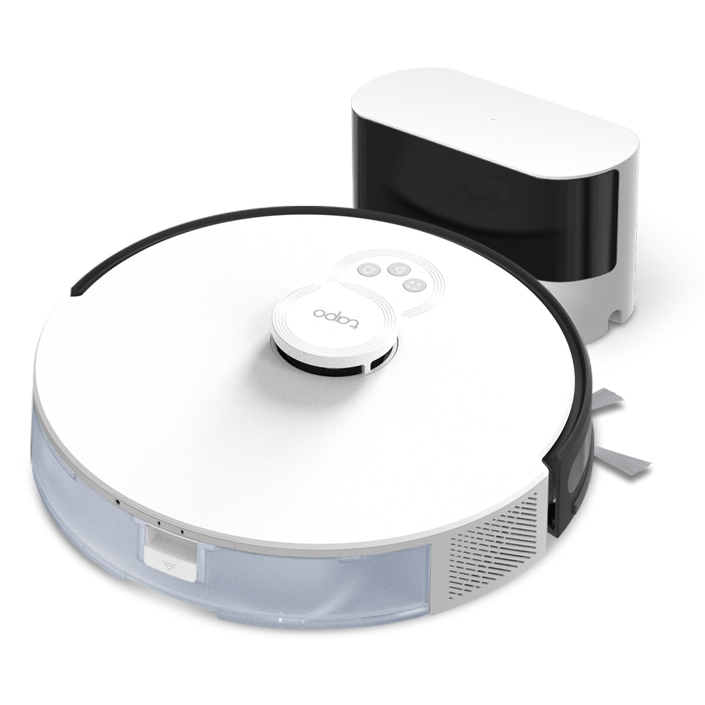 LiDAR Navigation Robot Vacuum, Quiet Cleaning, 800ml Dust Bin, Tapo RV30C