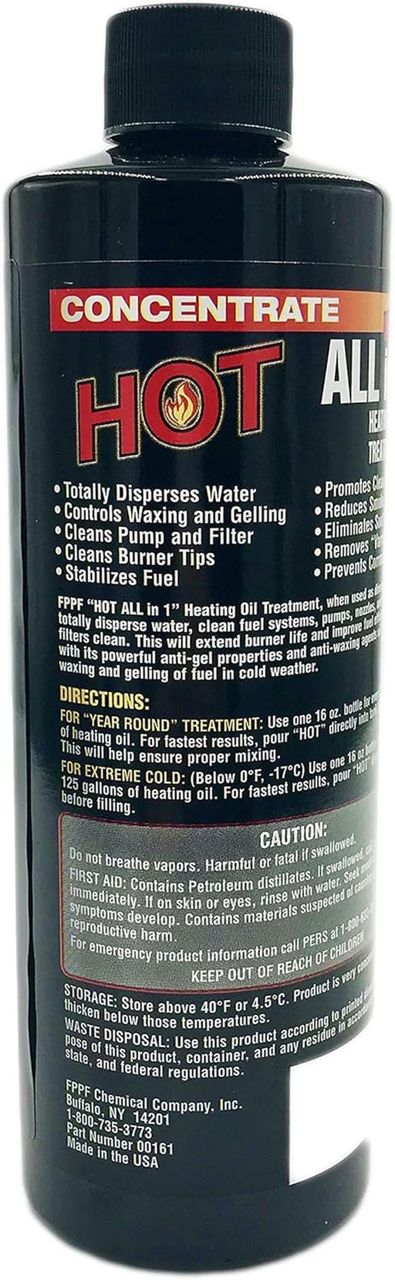 Chemical Co 00161 16 OZ HOT 4-In-1 Heating Oil Treatment