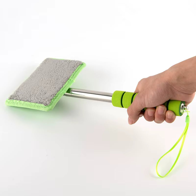 Automobile Windshield Water Scraping Telescopic Automobile Glass Wiper Auto Cleaning Tools Window Cleaning Brush Cleaning Cloth