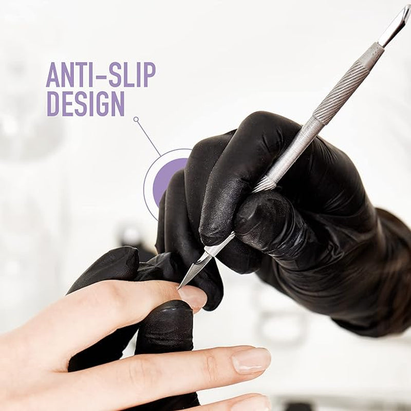 Nitrile Gloves 6 Mil, Latex Free, Powder-Free (1 Pack- 100Pcs.)