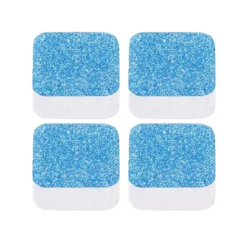Detergent 4/8/12 PCS Household Cleaning Accessories Washing Machine Cleaning Tablets Effervescent Cleaning Tablets Cleaner For