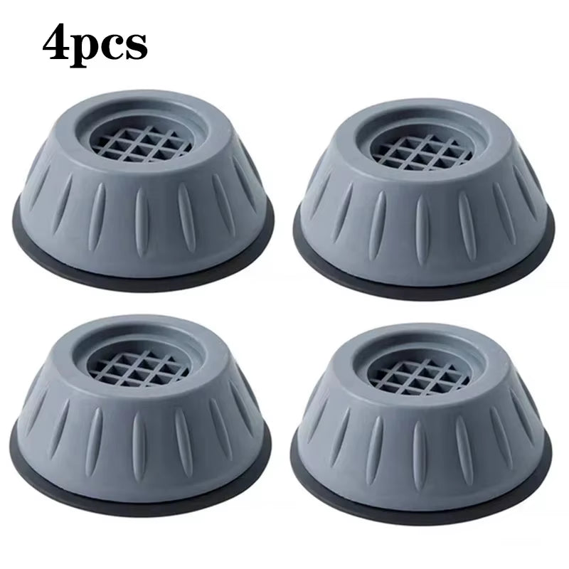 4Pcs anti Vibration Feet Pads Rubber Mat Slipstop Silent Dampers Stand Universal Washing Machine Refrigerator Furniture Foot Pad
