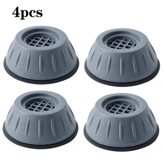 4Pcs anti Vibration Feet Pads Rubber Mat Slipstop Silent Dampers Stand Universal Washing Machine Refrigerator Furniture Foot Pad