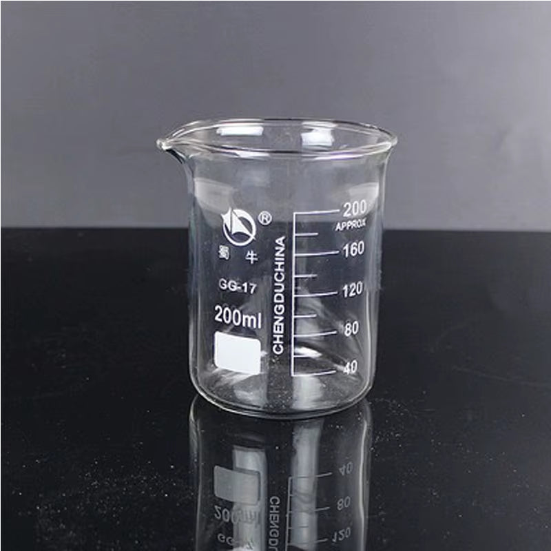 1Set Lab Borosilicate Glass Beaker All Sizes Chemical Experiment Laboratory Equipment All Sizes