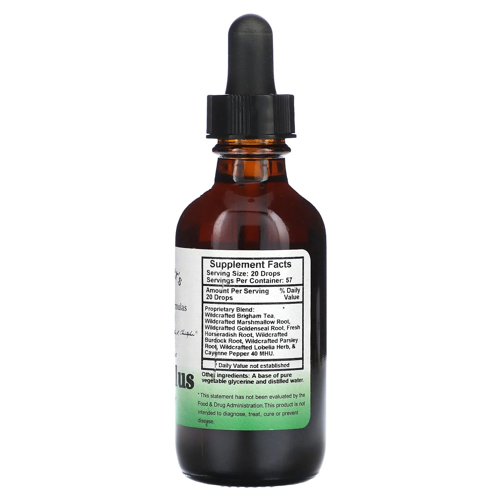 Christopher S Original Formulas Sinus plus Formula 2 Fl Oz 59 Ml Chemical-Free