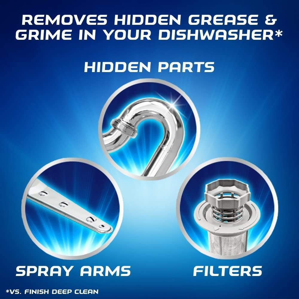 Quantum Infinity Shine 70 Count Dishwasher Detergent Powerball + In-Wash Dishwasher Cleaner