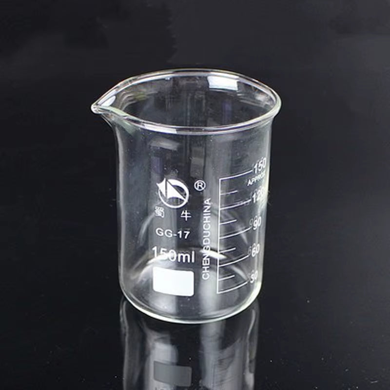 1Set Lab Borosilicate Glass Beaker All Sizes Chemical Experiment Laboratory Equipment All Sizes