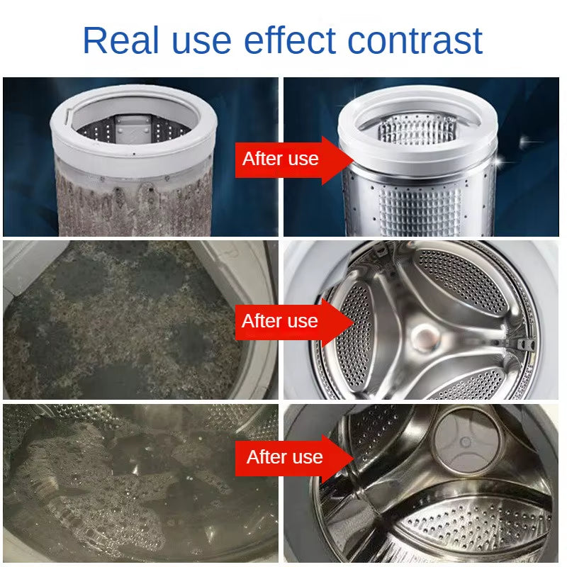 Detergent 4/8/12 PCS Household Cleaning Accessories Washing Machine Cleaning Tablets Effervescent Cleaning Tablets Cleaner For