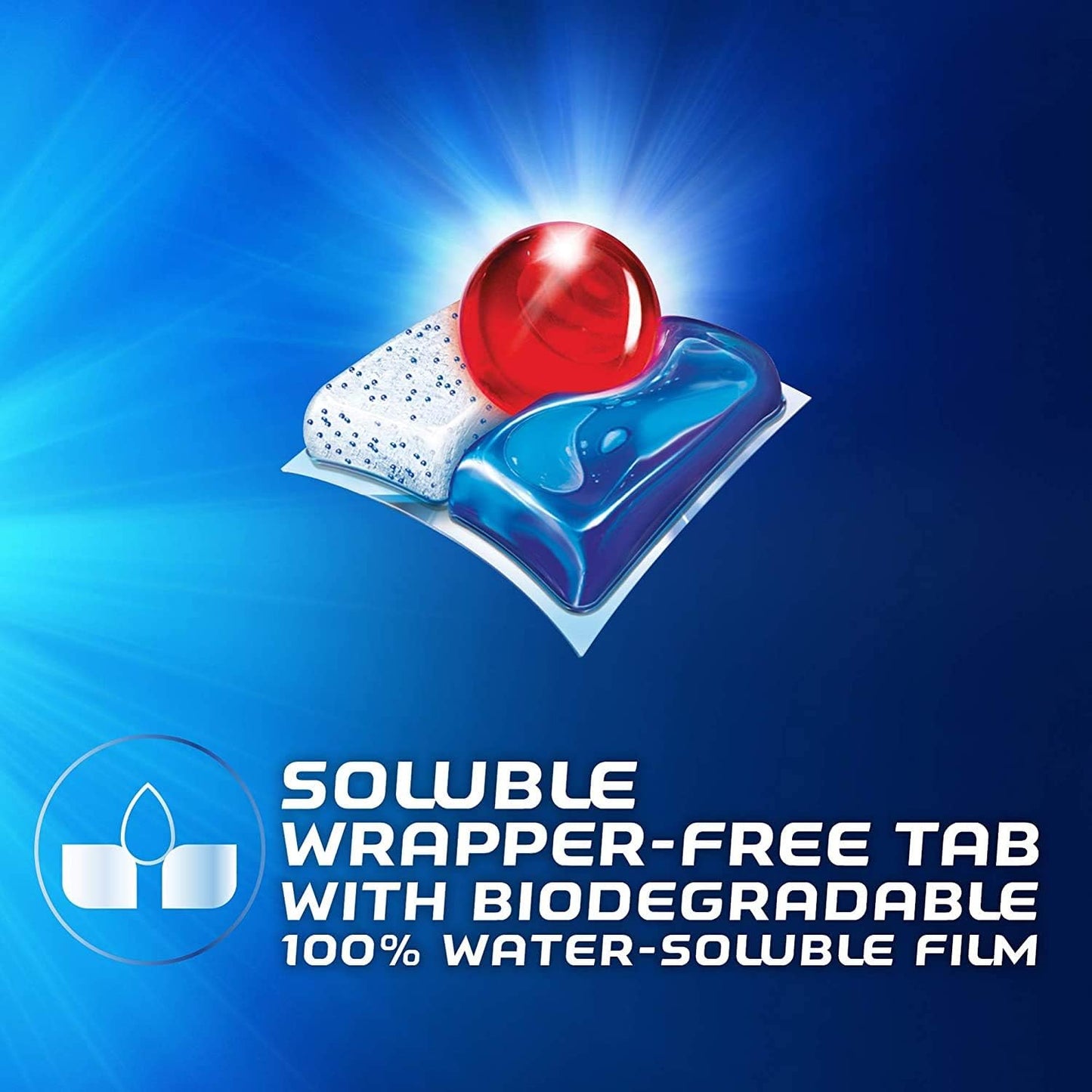 Quantum Infinity Shine 70 Count Dishwasher Detergent Powerball + In-Wash Dishwasher Cleaner