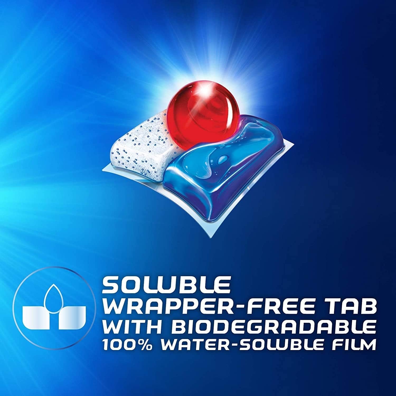 Quantum Infinity Shine 70 Count Dishwasher Detergent Powerball + In-Wash Dishwasher Cleaner