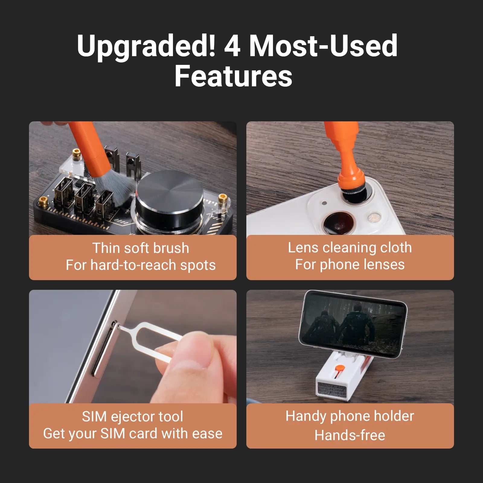 11-In-1 Portable Electronic Cleaning Kit