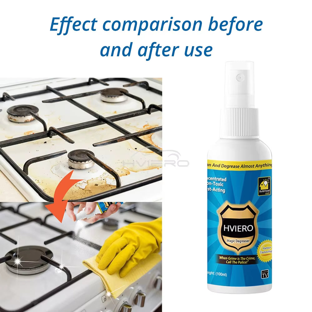 30Ml/100Ml Auto Oil Cleanser Degreaser Kitchen Cleaner Spray Grease Degreaser Cleaner Spray Degreaser Dilute Dirt Car Renovate