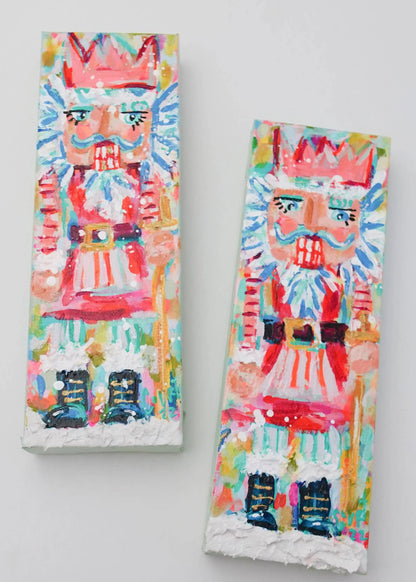 Dixon Nutcracker Decor Painting: 3x9