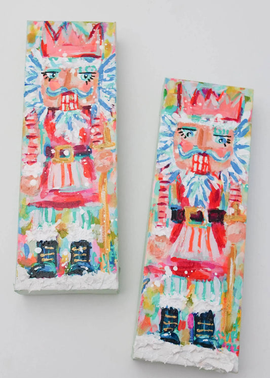 Dixon Nutcracker Decor Painting: 3x9