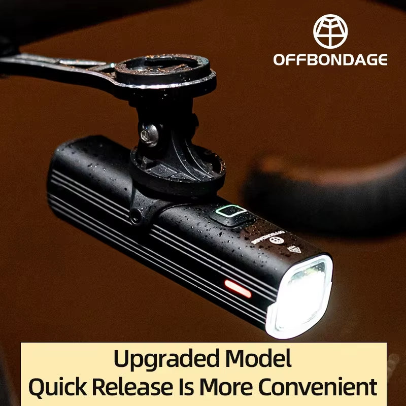 Bicycle Front Light 1000LM Bike Light Waterproof Flashlight USB Charging MTB Road Cycling Lamp Bicycle Accessories