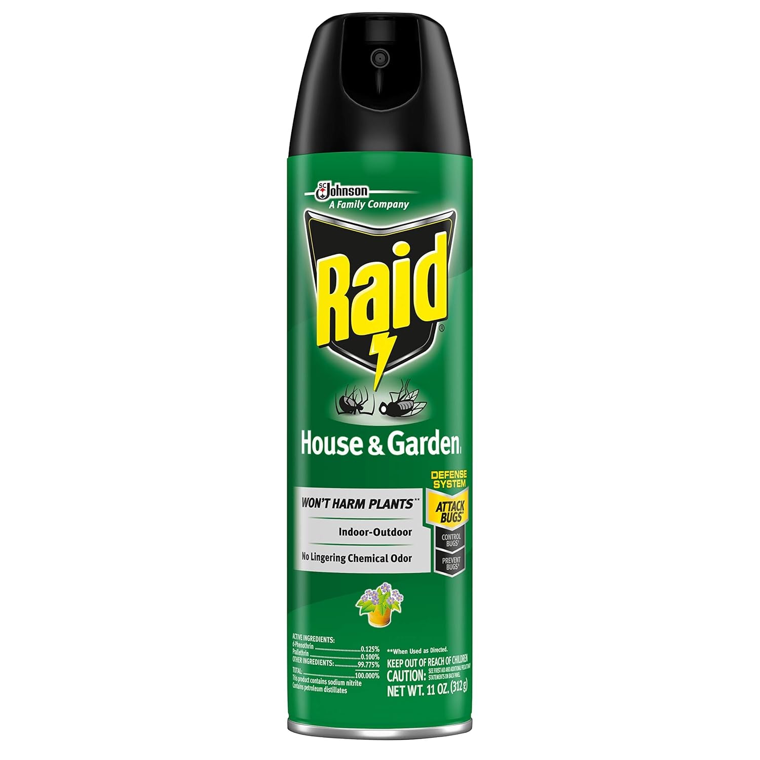 House & Garden I, Indoor & Outdoor Insecticide Spray, 11 Oz. (Pack of 1)