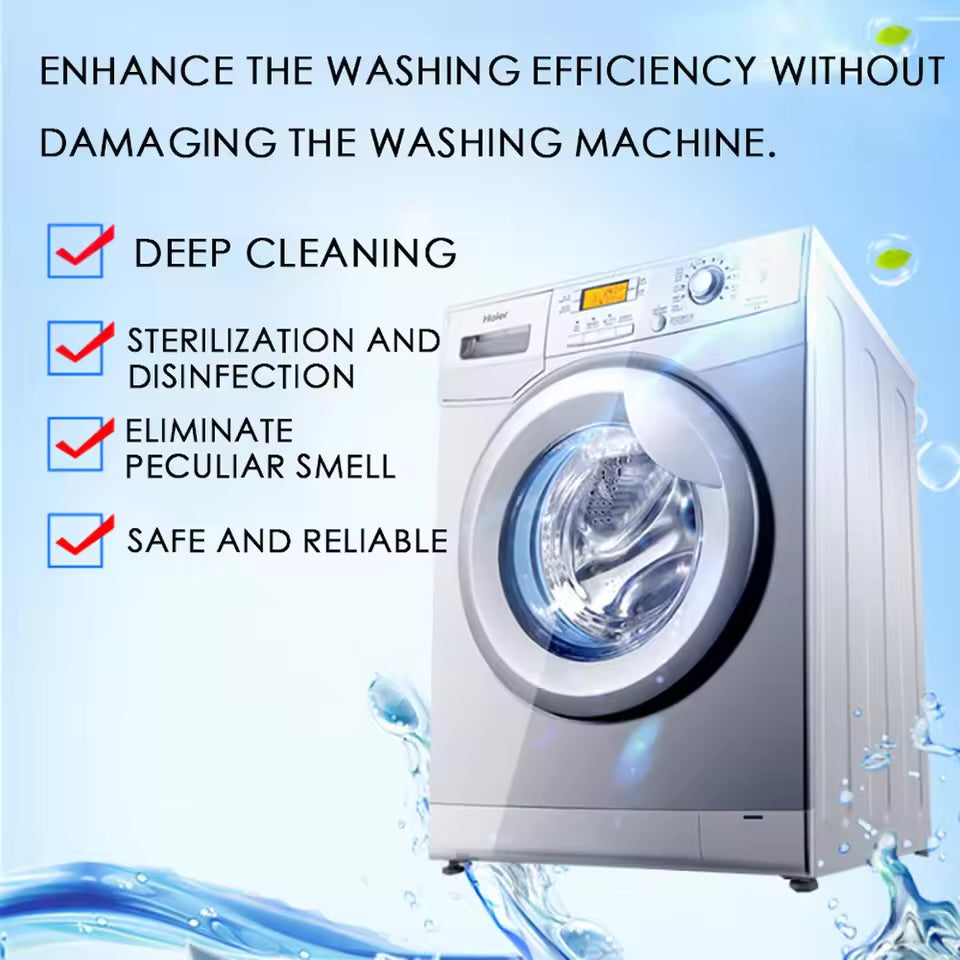 Washing Machine Cleaner Chemicals Remover Effervescent Multifunctional /box Household Cleaning Tool Washing Machine Tank Cleaner 20ml
