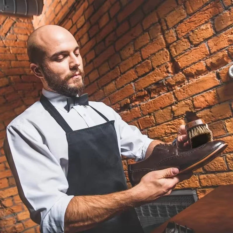 Car Wash Horsehair Brush Detailing Tools Polished Shoe Cleaning Brush Clean Detail Carwash Interior Accessories Washing Products