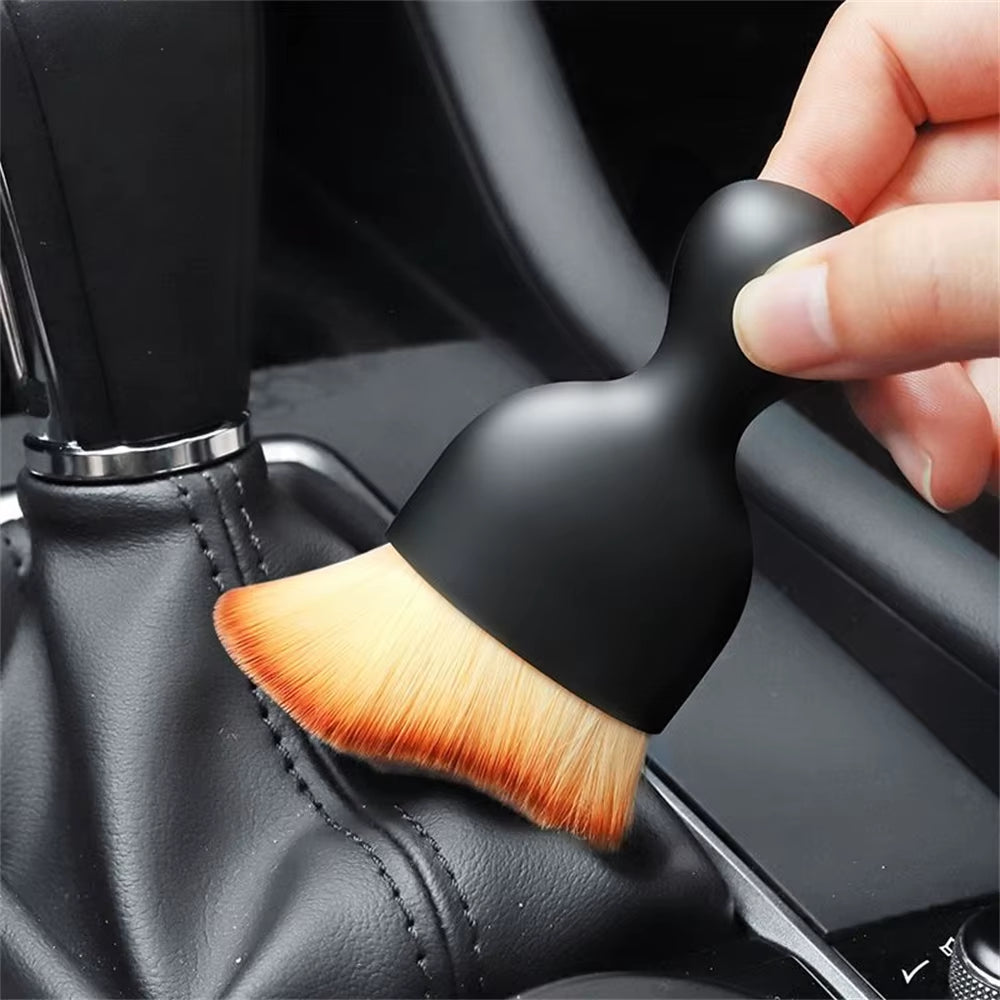 2PCS Car Interior Cleaning Brush Center Console Cleaning Brush Air Conditioning Outlet Cleaning Brush Car Cleaning Accessories