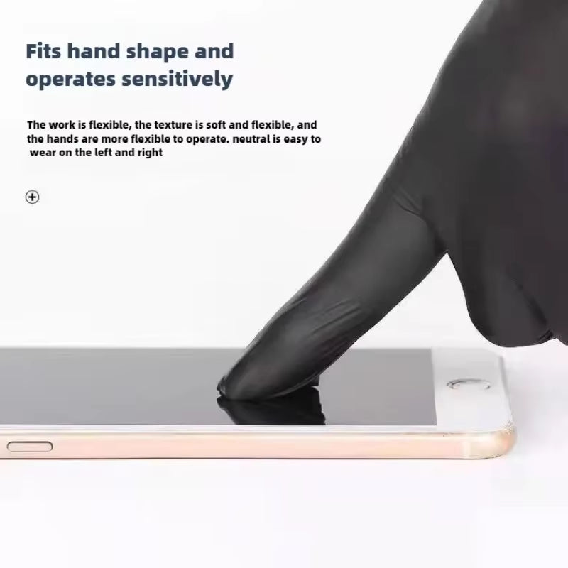 Disposable Nitrile Waterproof Gloves Dish Washing Kitchen Household Gloves Dog Wash Cleaning Glove for Food Working Latex Gloves