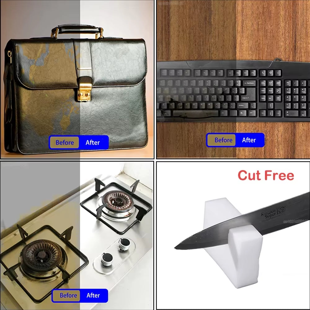 10/20/50/100Pcs Melamine Sponge Magic Sponge Eraser Eraser Cleaner Cleaning Sponges for Kitchen Bathroom Cleaning Tools 10*6*2Cm