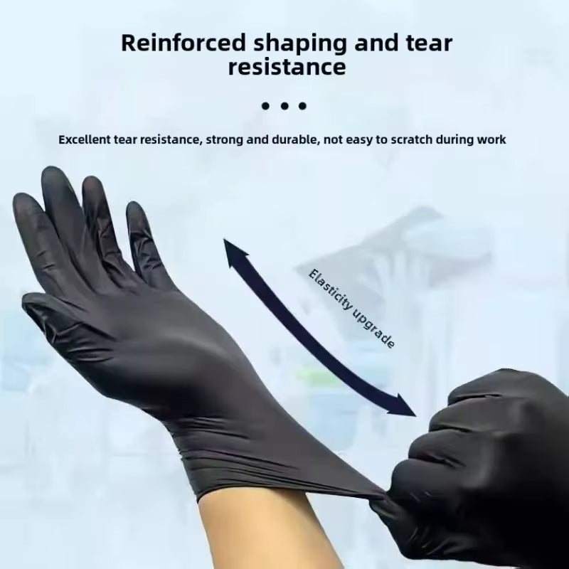 Disposable Nitrile Waterproof Gloves Dish Washing Kitchen Household Gloves Dog Wash Cleaning Glove for Food Working Latex Gloves