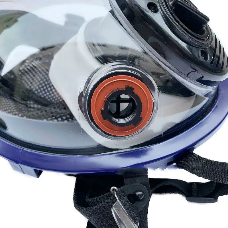 8100 Full Face Gas Mask Chemical Biological Radioactive Contamination Gasmask Respirator Filter Radiation Dustproof Respirator