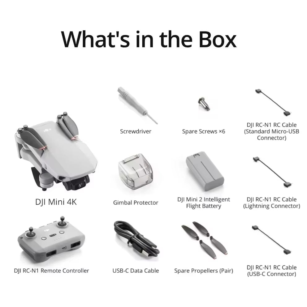 Mini 4K Drone Standard Set 4K/30Fps HDR FHD Video Transmission Original Brand New in Stock