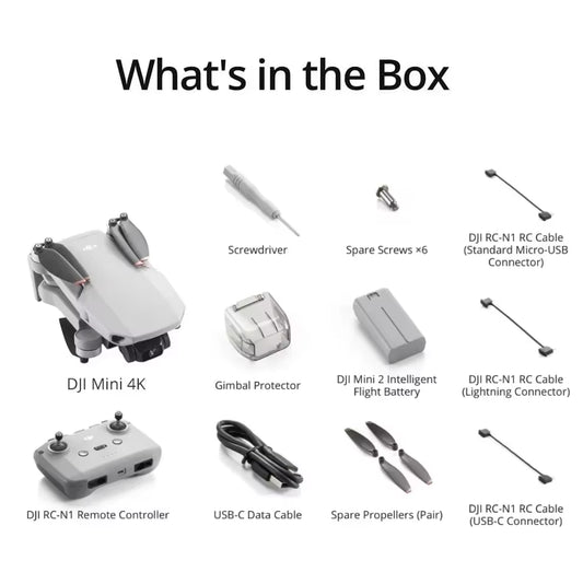 Mini 4K Drone Standard Set 4K/30Fps HDR FHD Video Transmission Original Brand New in Stock