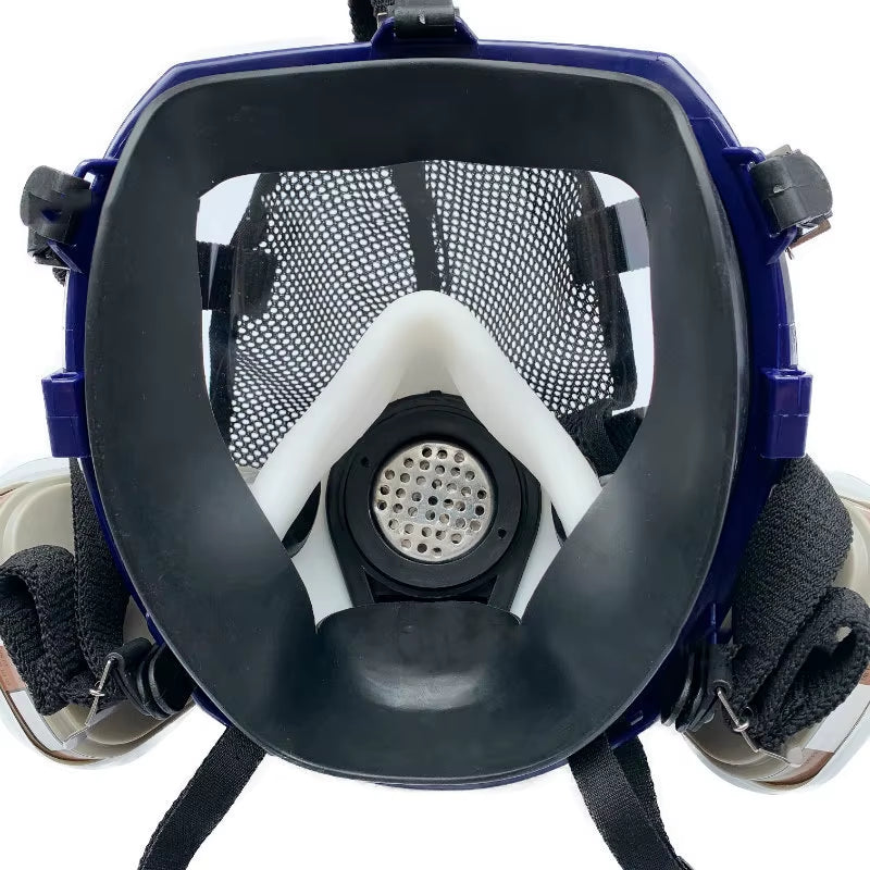 8100 Full Face Gas Mask Chemical Biological Radioactive Contamination Gasmask Respirator Filter Radiation Dustproof Respirator