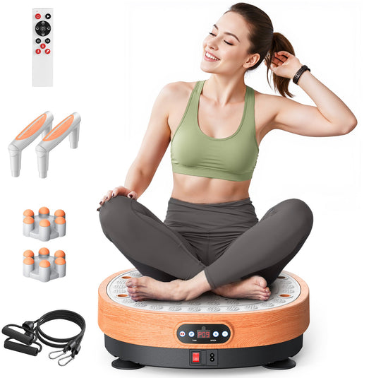 Whole Body Vibration Plate with Foot Massager