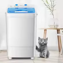 Homeplus 8KG Semi-automatic Intelligent Washing Machine with Integrated Washing and Drying Function