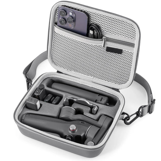 Osmo Mobile 7P Case,Portable PU Shoulder Bag for  OM 7 Pro/7 Gimbal Stabilizer Travel Case for  Osmo Mobile 7P Accessories