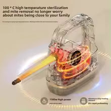 Portable High-Temperature Steam Cleaner Set