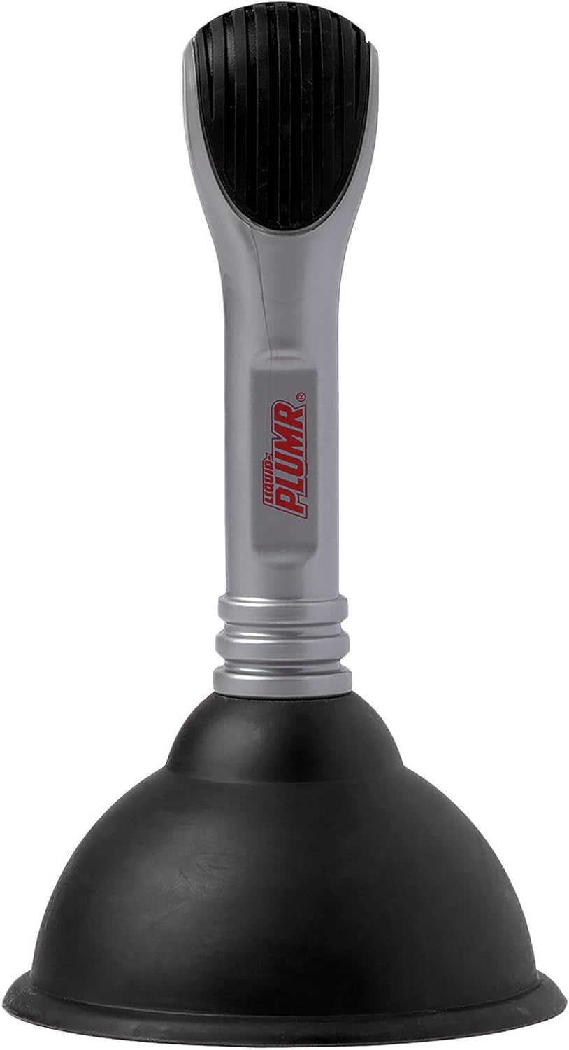 670040 Mini Sink and Drain Plunger, Gray