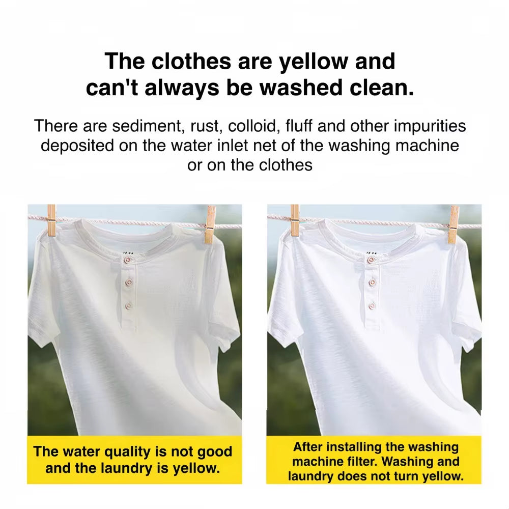 Pre-Filter Water Filter PP Cotton Filter Cartridge Removal Heavy Metal Purifier Household Washing Machine Shower Water Filter