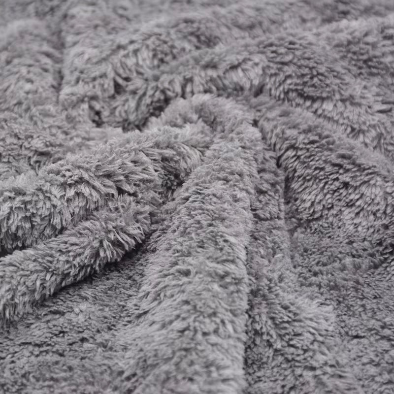 1PCS 350GSM Ultra-Thick Edgeless Microfiber Towels Car Cleaning Cloth Auto Wash Waxing Drying Polishing Detailing Towel