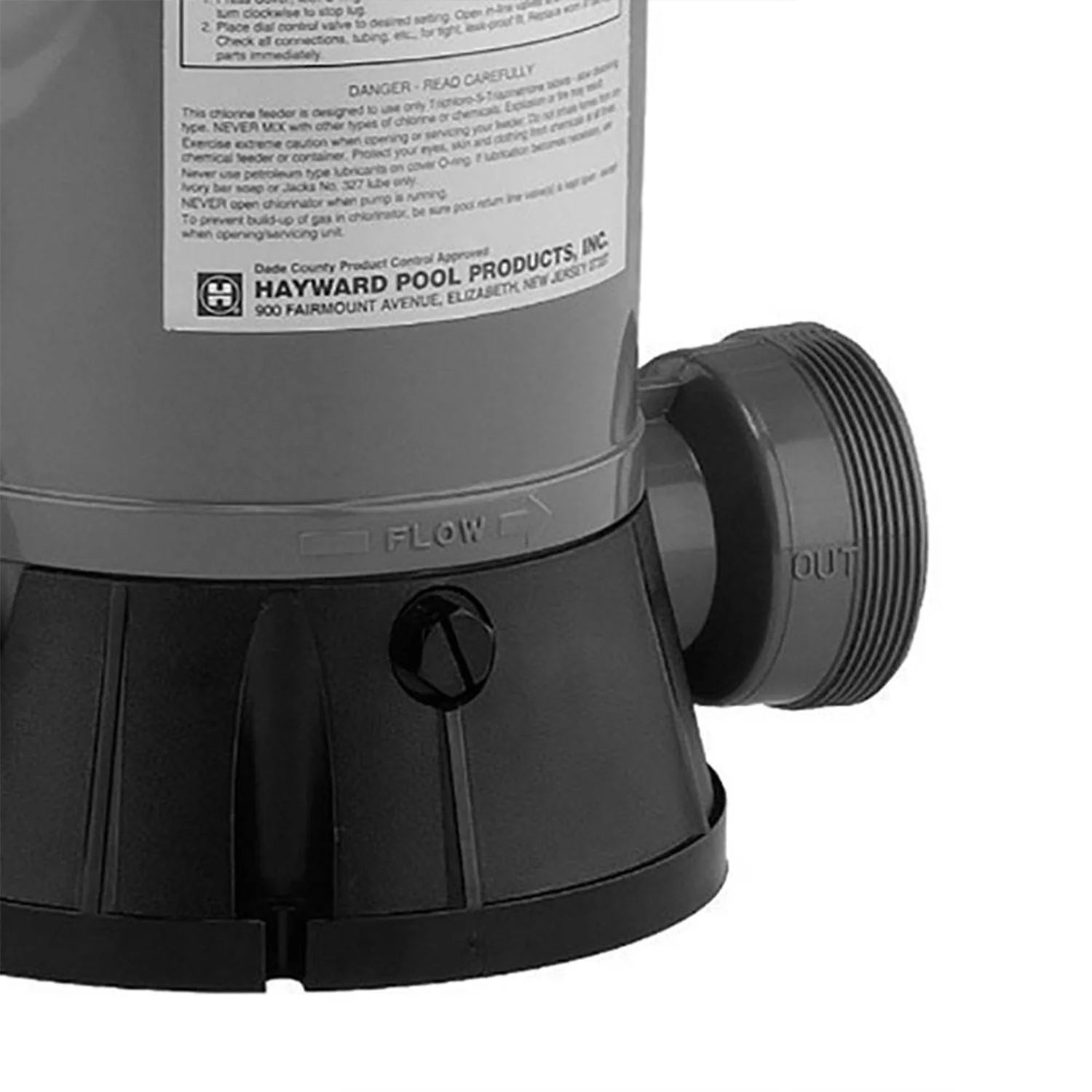 CL2002S Auto Swimming Pool In-Line Chemical Trichlor Chlorine Feeder