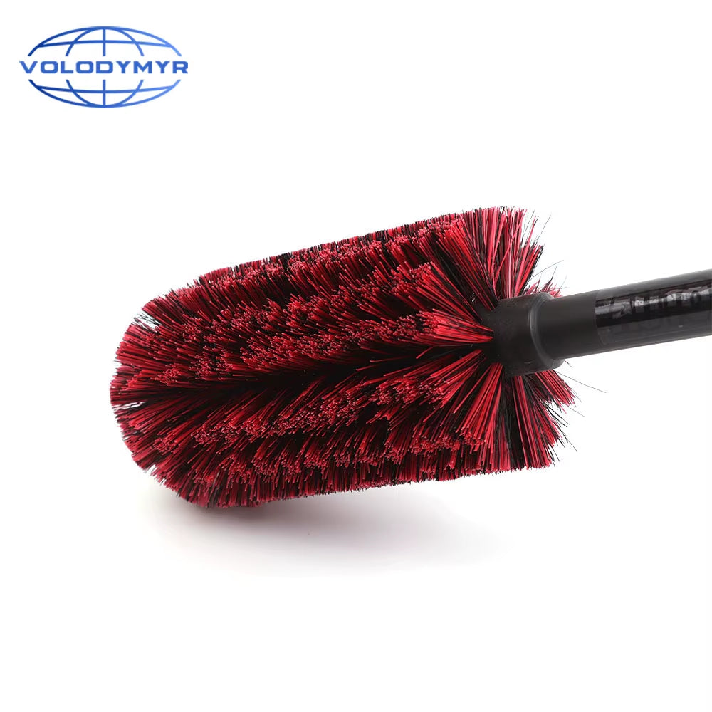 Car Wheel Brush Rim Cleaner with Long Handle for Car Wash Detailing Cleaning Tools Carwash Clean Washing Car Accessories