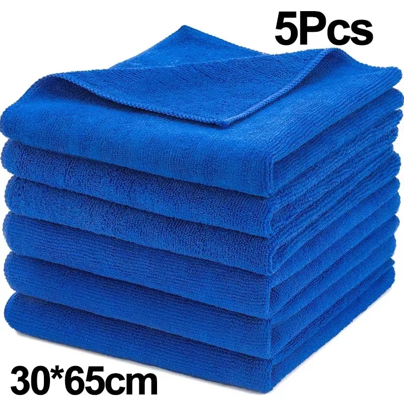 Thin Microfiber Cleaning Cloths Lint Free Microfiber Cleaning Towel Cloths Reusable Cleaning Towels Absorbent for Car Window
