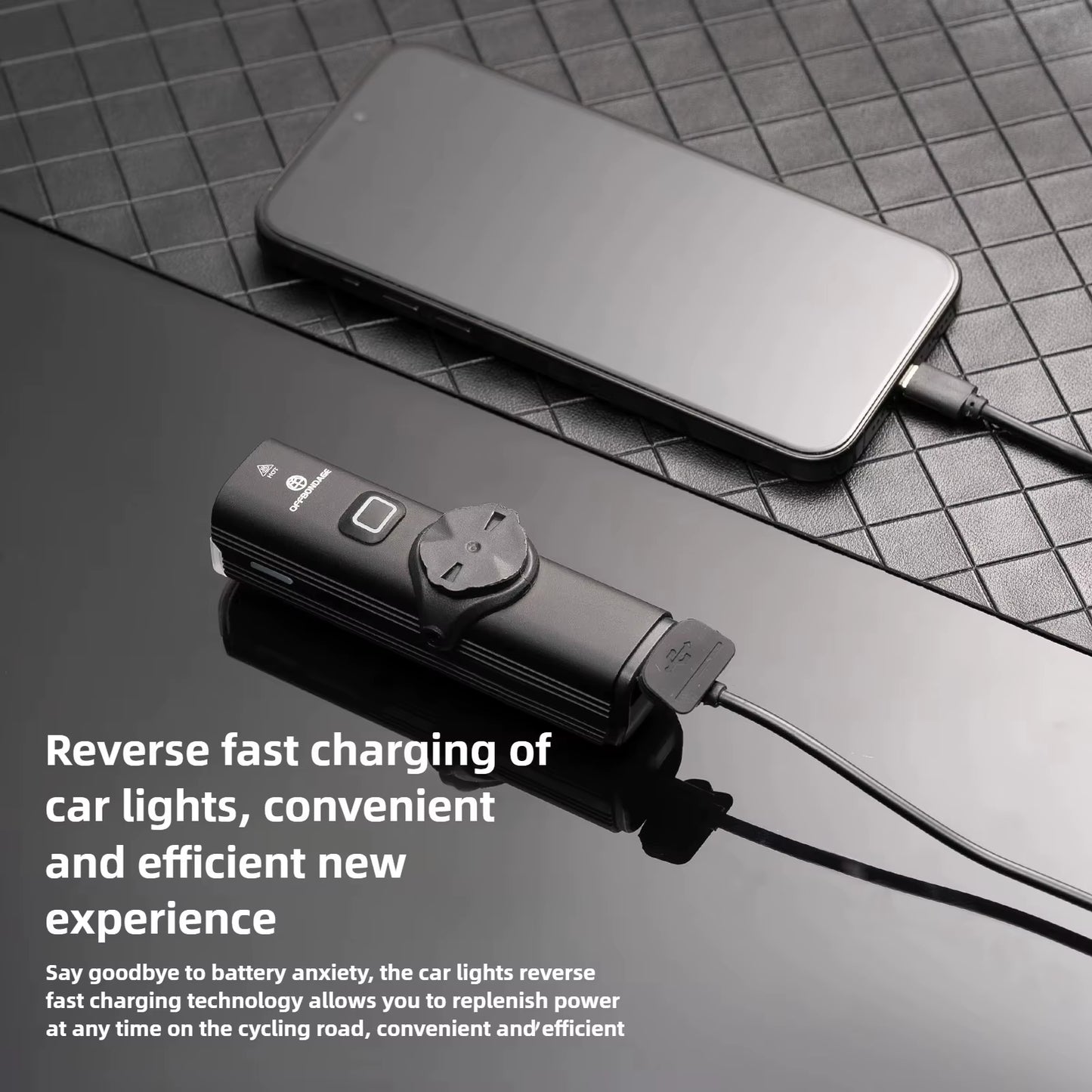 Bicycle Front Light 1000LM Bike Light Waterproof Flashlight USB Charging MTB Road Cycling Lamp Bicycle Accessories