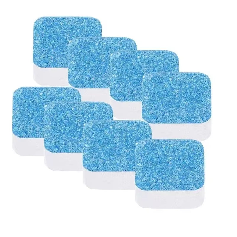 Detergent 4/8/12 PCS Household Cleaning Accessories Washing Machine Cleaning Tablets Effervescent Cleaning Tablets Cleaner For
