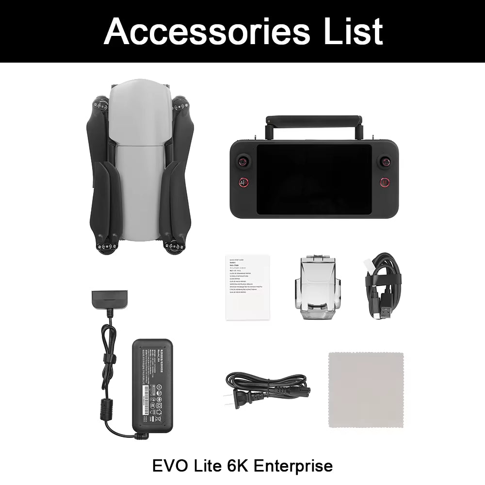 Autel EVO Lite 6K Enterprise 1Inch CMOS Visible-Light Camera ISO MAX 48000 4K/30Fps Video Professional Drones Flying New