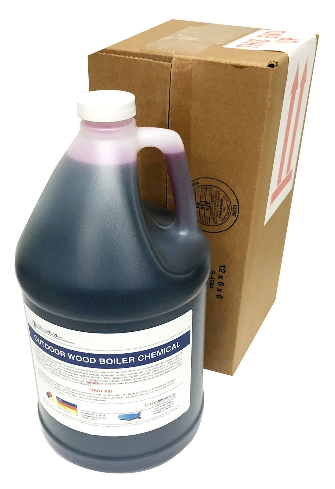 Boiler Rust Inhibitor - Wood Boiler Chemical - 1 Gallon - Treats 250 to 500 G...
