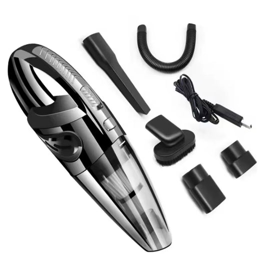 Wireless Vacuum Cleaner Powerful Cyclone Suction Rechargeable Handheld Car Vacuum Cleaner Quick Charge for Car Home Pet Hair