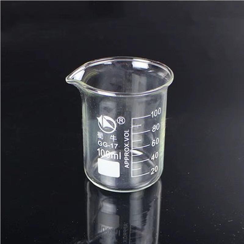 1Set Lab Borosilicate Glass Beaker All Sizes Chemical Experiment Laboratory Equipment All Sizes