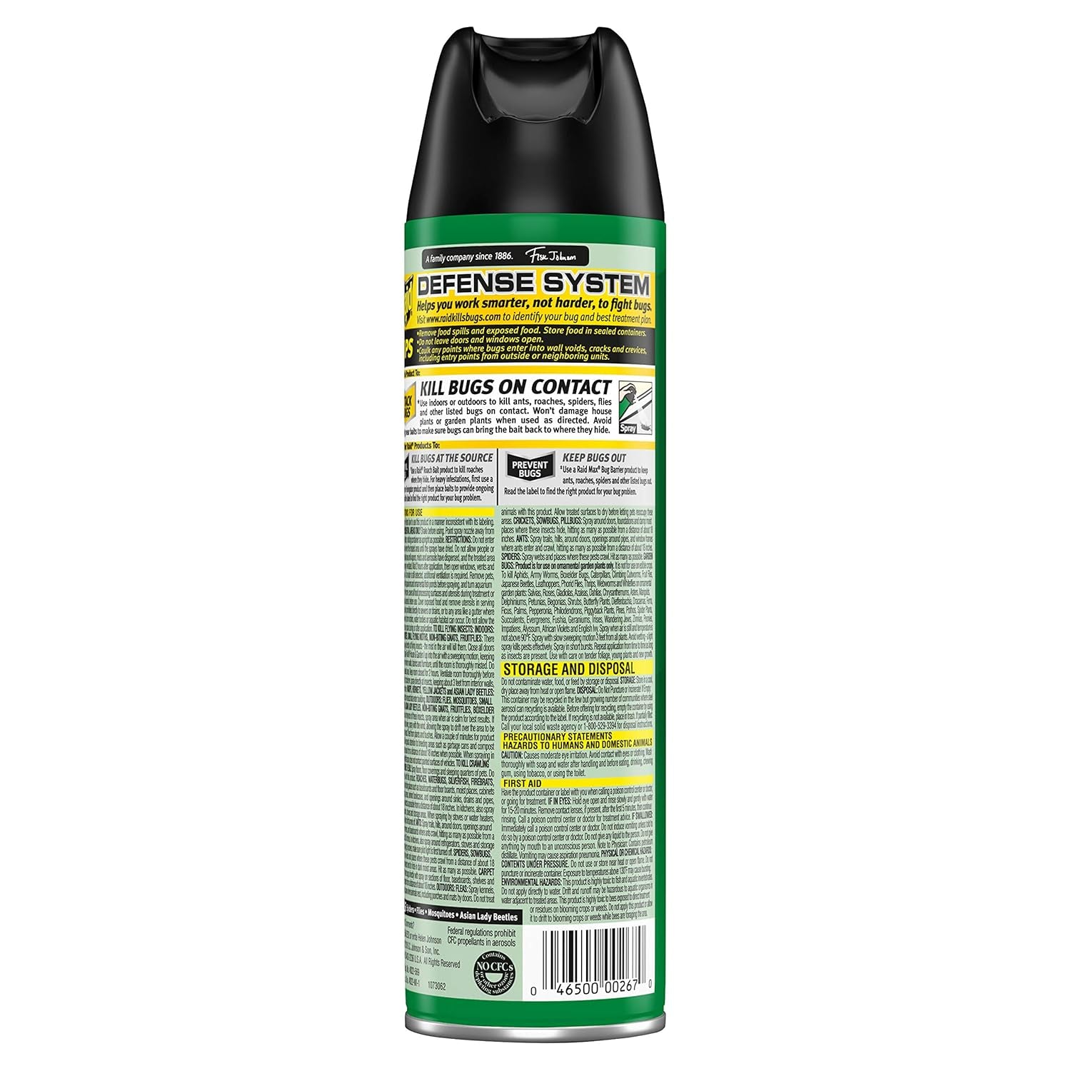 House & Garden I, Indoor & Outdoor Insecticide Spray, 11 Oz. (Pack of 1)