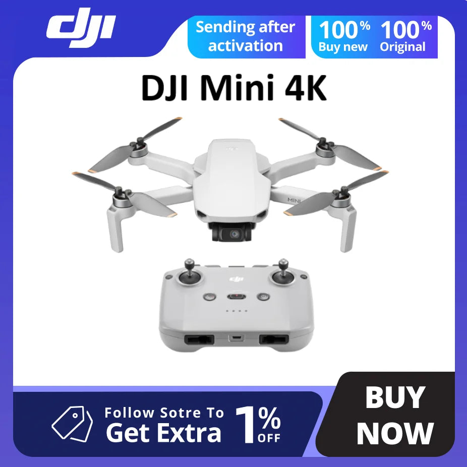 Mini 4K Drone Standard Set 4K/30Fps HDR FHD Video Transmission Original Brand New in Stock